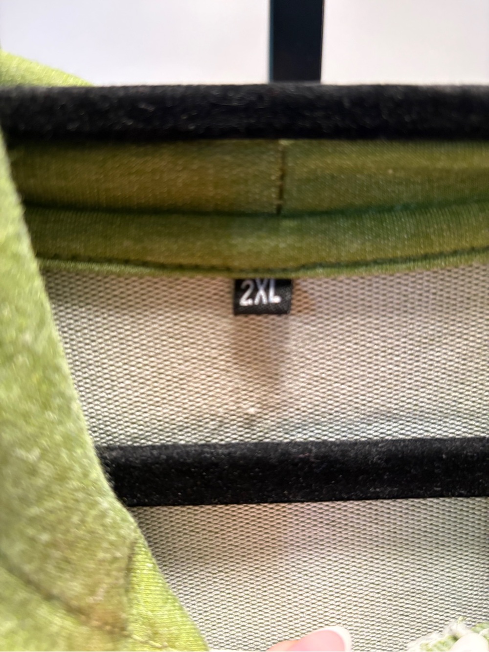 Lightweight Green Hoodie - Picture 3 of 3